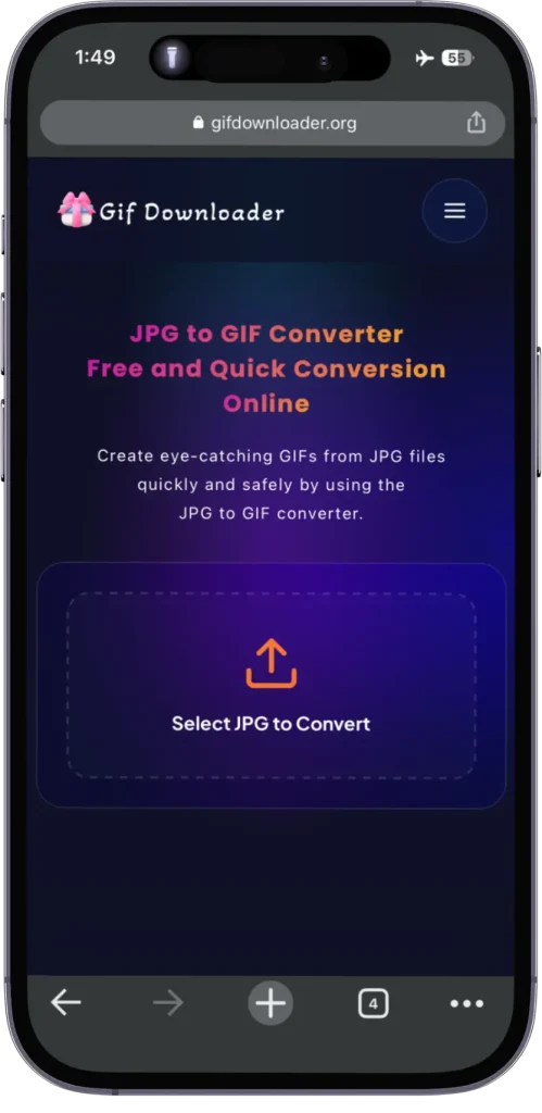 JPG to GIF